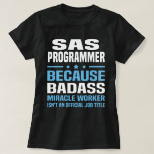 T-shirt Programmeur de SAS