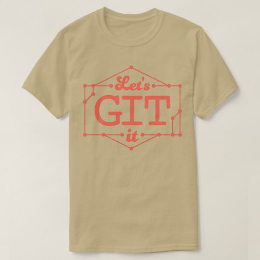 T-shirt Programmeur Informatique Git It (Design devant)