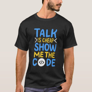 T-shirt Programmeur Me Montre Le Code