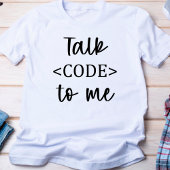 T-shirt programmeur ordinateur Coder