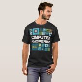 T-shirt Programmeur Ordinateur Geeks Drôle Dire Ordinateur (Devant entier)