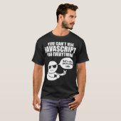 T-shirt Programmeur Ordinateur Vous Ne Pouvez Pas Utiliser (Devant entier)