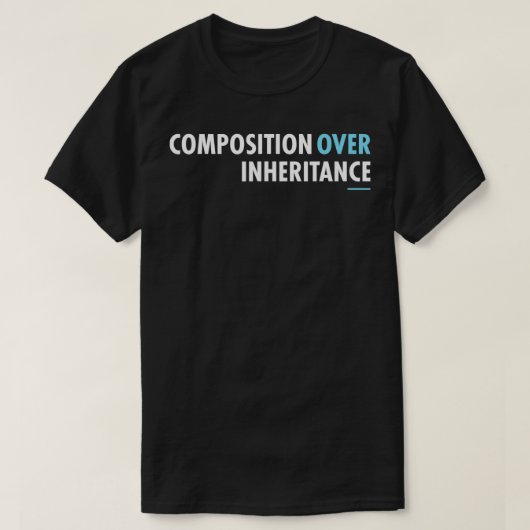 T-shirt Programmeur principal de la composition par rappor (Design devant)
