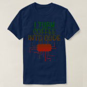 T-shirt programmeur programme cadeau hacker code nerd 7 (Design devant)