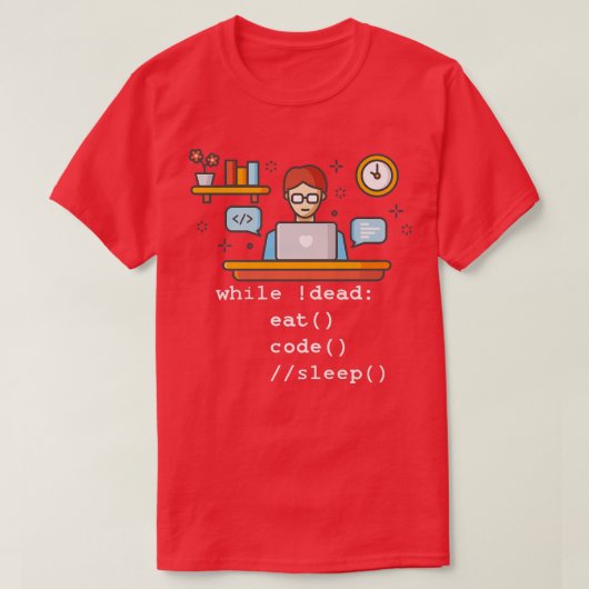 T-shirt Programmeur programmeur de programmation informati (Design devant)