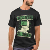 T-shirt Programmeur Slack Programmation de codeur développ (Devant)