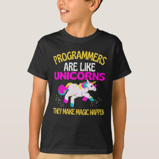 T-shirt Programmeur Unicorn, Programmeur Unicorn Magique