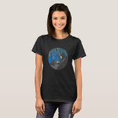 T-shirt Programmeuse Hacker Fille Code Informatique Ordina (Devant entier)