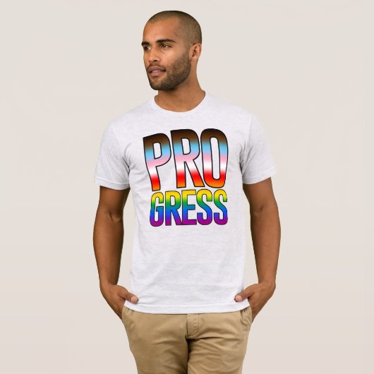 T-Shirt PROGRÈS (Devant entier)