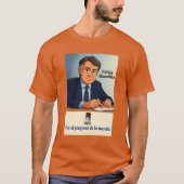 T-shirt Progrès avec le PSOE (Devant)
