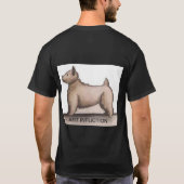 T-shirt Progrès d'infliction d'art, hommes (Dos)