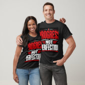 T-shirt Progrès et non Perfection (Unisexe)
