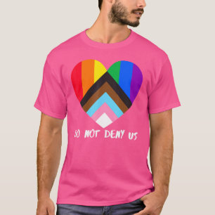 T-shirt Progrès Fierté Indicateur Coeur Inclusivité Ne Ref