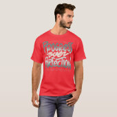 T-shirt Progrès Plutôt que Perfection par Tobe Fonseca (Devant entier)