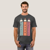 T-shirt Progrès sur la perfection enseignant (Devant entier)
