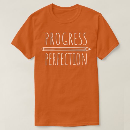 T-shirt Progrès sur la perfection II (Design devant)