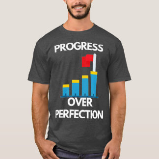 T-shirt Progrès sur l'enseignant de motivation (76)