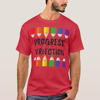 T-shirt Progrès sur l'enseignant motivationnel (52)