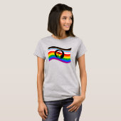 T-Shirt Progress Pride Personnes de Couleur (Devant entier)
