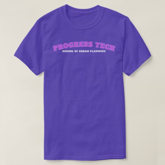 T-shirt Progress Tech École d'urbanisme 1 (Design devant)