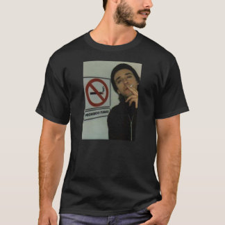 T-shirt prohibido fumar (cerati) Camiseta premium de cuell