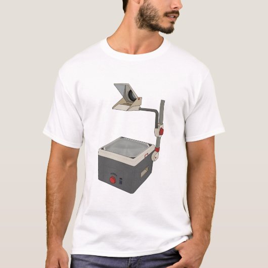 T-shirt Projecteur HAP 80s 90s Overhead (Devant)