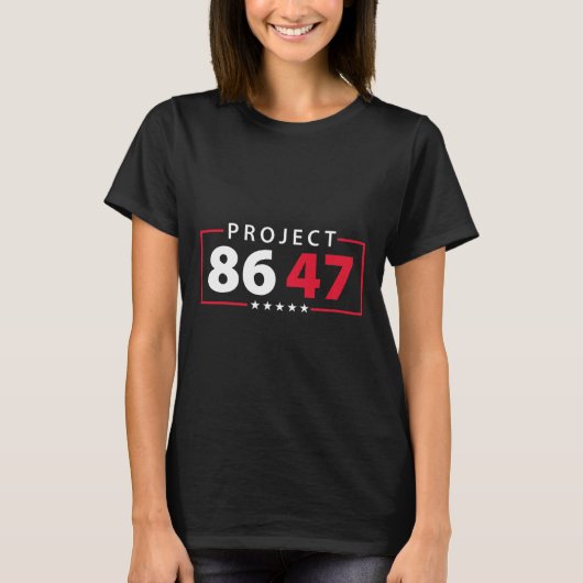 T-shirt Projet 8647 Résiste au subtil Foxtrot Delta Tango (Devant)