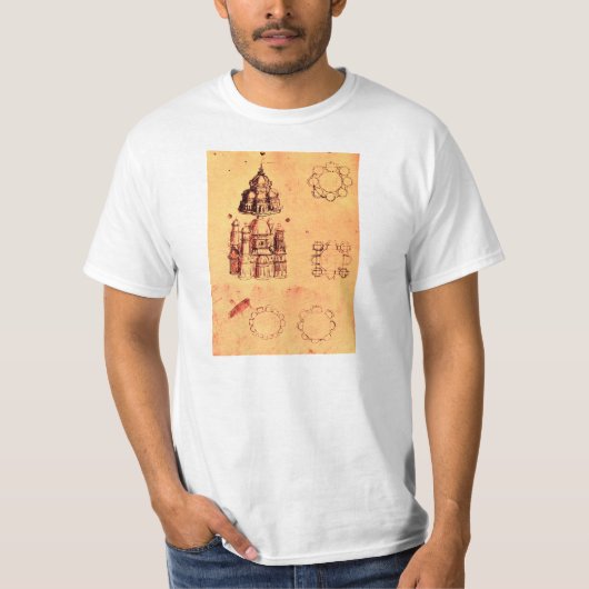 T-SHIRT PROJET ARCHITECTURAL RENAISSANCE, ARCHITECTE (Devant)