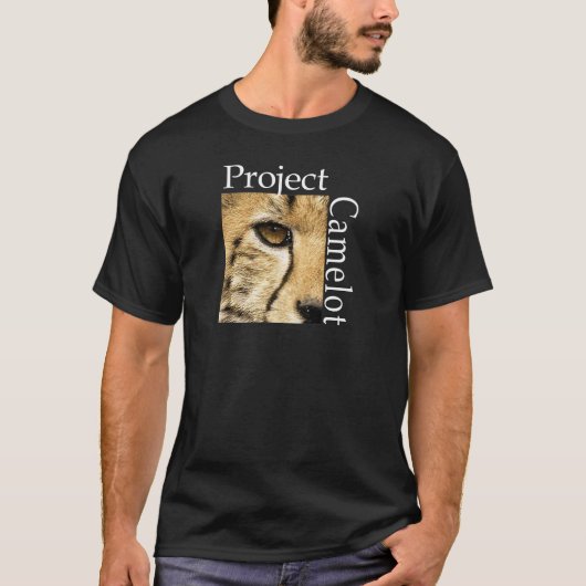 T-shirt Projet Camelot (noir) (Devant)