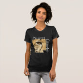 T-shirt Projet Camelot (noir) (Devant entier)