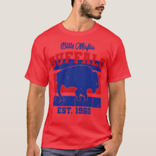 T-shirt Projet de loi Mafia Buffalo Est 1960 Style Vintage