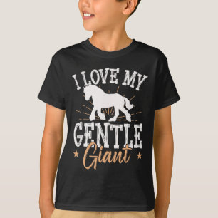 T-shirt Projet De Mème De Cheval Pour Un Pilote De Clydesd