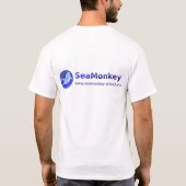 T-shirt Projet de SeaMonkey - logo horizontal (Dos)