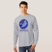 T-shirt Projet de SeaMonkey - logo vertical (Devant entier)