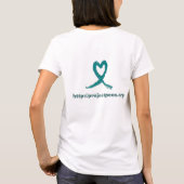 T-shirt Projet PCOS Website Shirt (Dos)