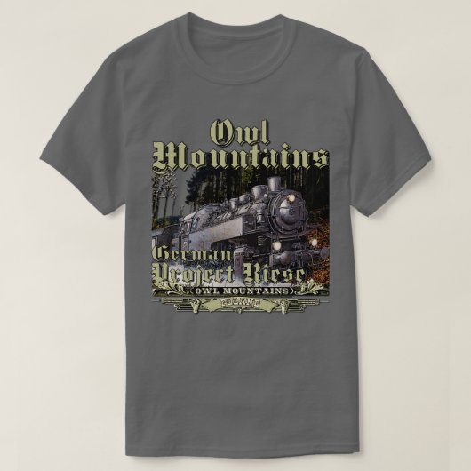 T-shirt Projet Rise Owl Mountains Pologne (Design devant)