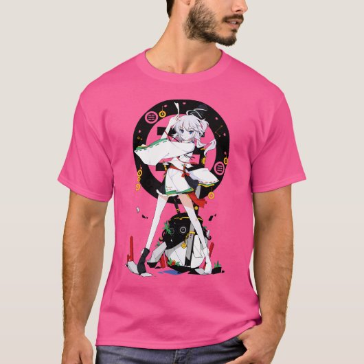 T-shirt Projet Touhou - Mononobe No Futo (Devant)
