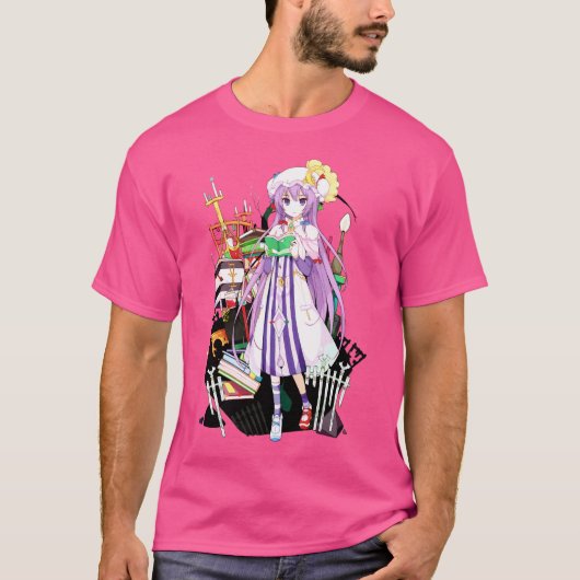 T-shirt Projet Touhou - Patchouli Knowledge (Devant)