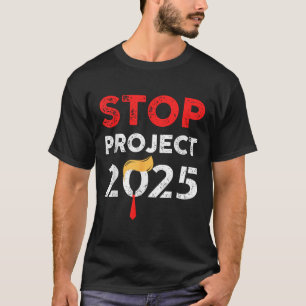 T-shirt Projet Trump 2025 contre Trump