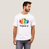 T-shirt Projet X - Course de boue (Devant entier)