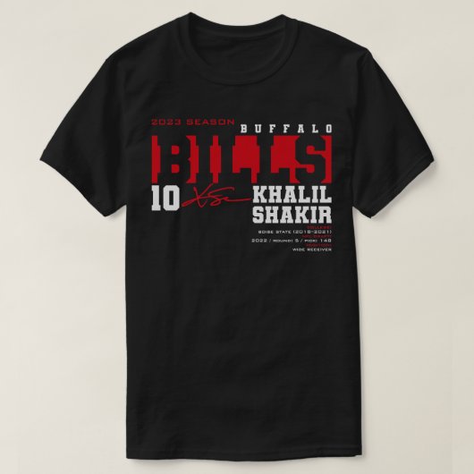 T-shirt Projets de loi Shakir 2023 (Design devant)