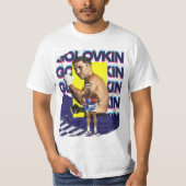 T-shirt " Projets Gennady Golovkin" (Devant)