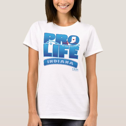T-SHIRT PROLIFE_INDIANA (Devant)