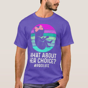 T-shirt ProLife Sauvez les bébés à naître Vies Premium