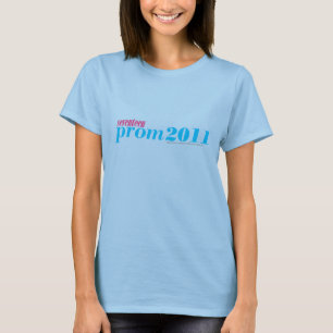 T-shirt Prom 2011 - Aqua