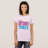 T-shirt Prom 2011 - Aqua (Devant entier)