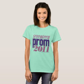 T-shirt Prom 2011 - Violet (Devant entier)
