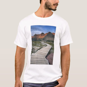 T-shirt Promenade à Waterton Glacier International