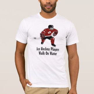 T-shirt Promenade de joueurs de hockey de glace sur le