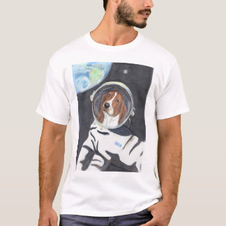 T-shirt Promenade de l'espace de Basset Hound